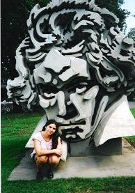 La maestra Carlotta Ferrari in compagnia di un altro graaaande maestro !!!
